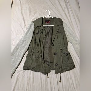 Outdoor sweater jacket